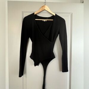 Madewell Black Bodysuit sweater - Size S